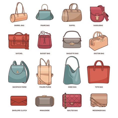 types of ladies bag